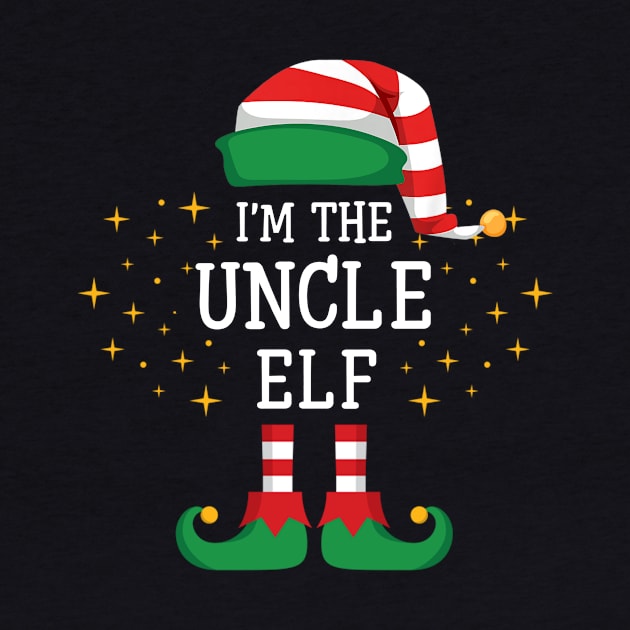 I'm The Uncle Elf Matching Family Christmas Pajama by Damsin